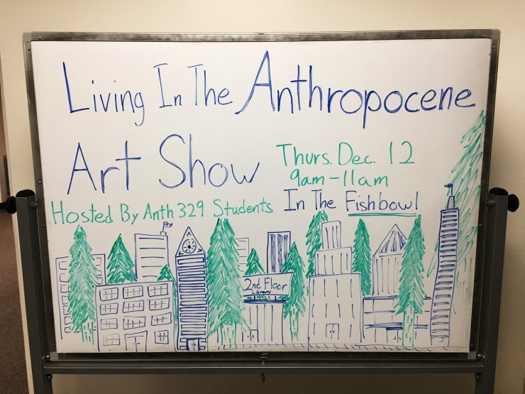 Anthropocene art show